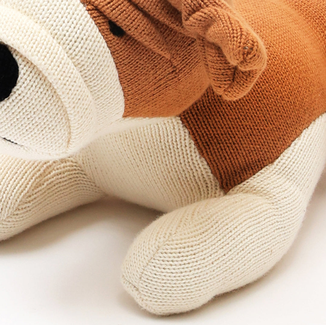 Cotton Knitted Stuffed Baby Toy-Secer