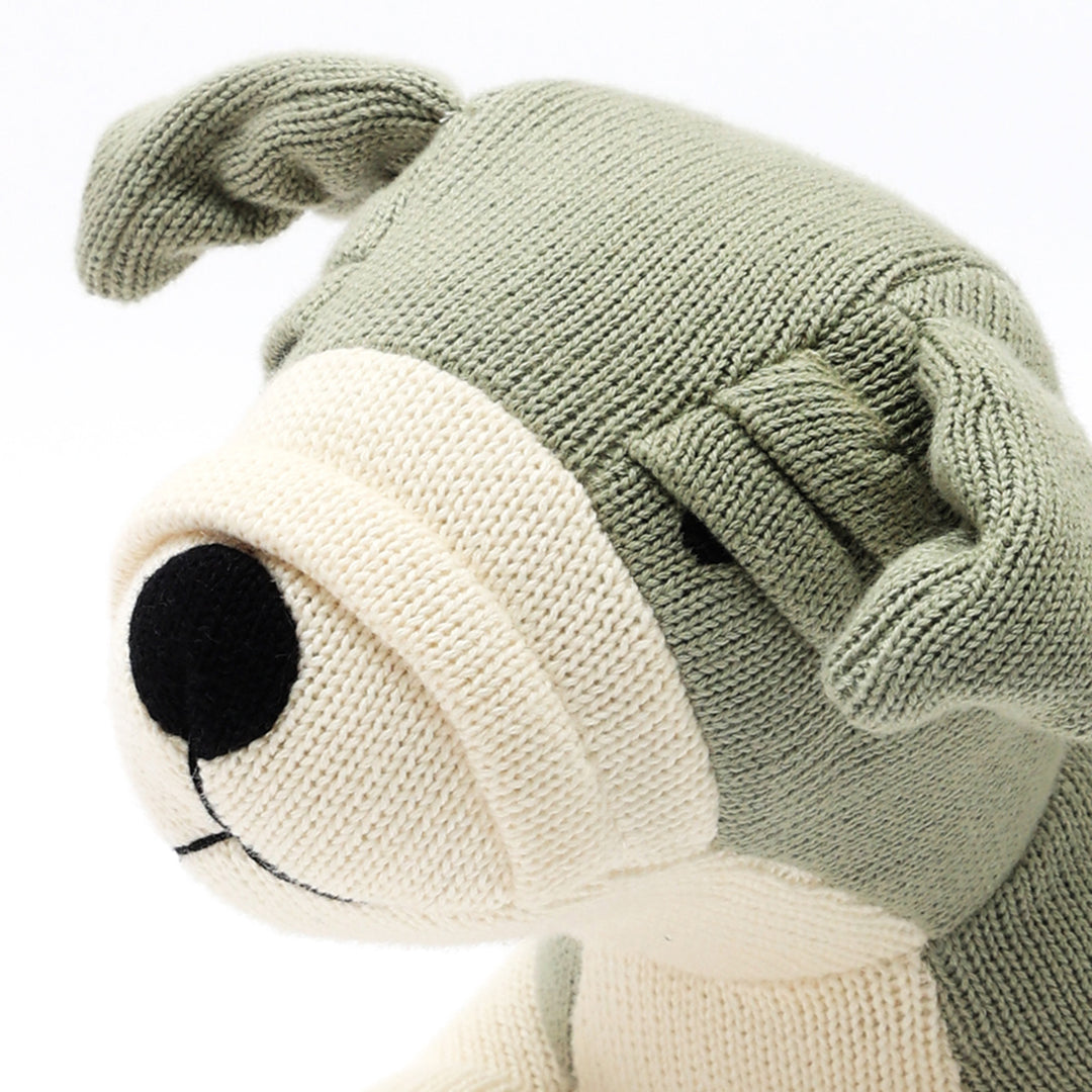 Cotton Knitted Stuffed Baby Toy-Secer