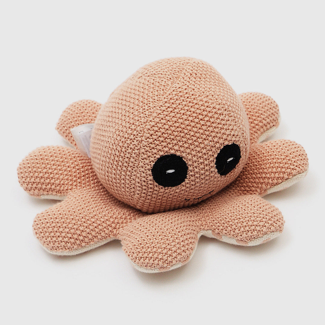 Cotton Knitted & Embroidared Stuffed Baby Toy-Jelly