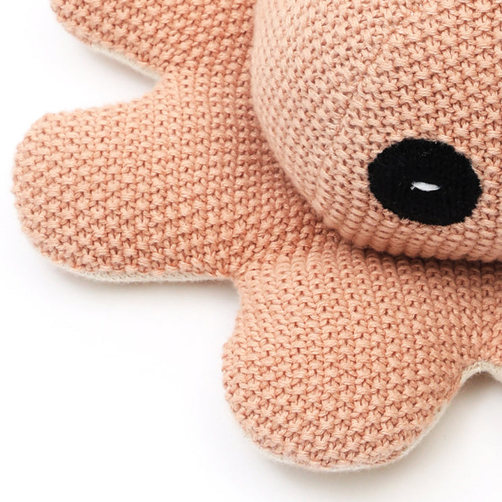 Cotton Knitted & Embroidared Stuffed Baby Toy-Jelly