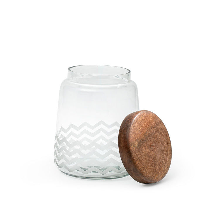 Cookie Glass Jar / Transparent / 4.75 X 4.75 X 6 Inches (L X W X H) / Moq - 4 Pcs