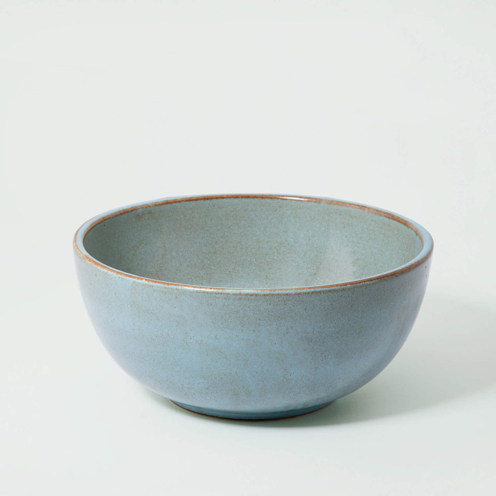 Aqua Rustic Ceramic Serving Bowl - Small / 1500 Ml / Moq - 4 Pcs