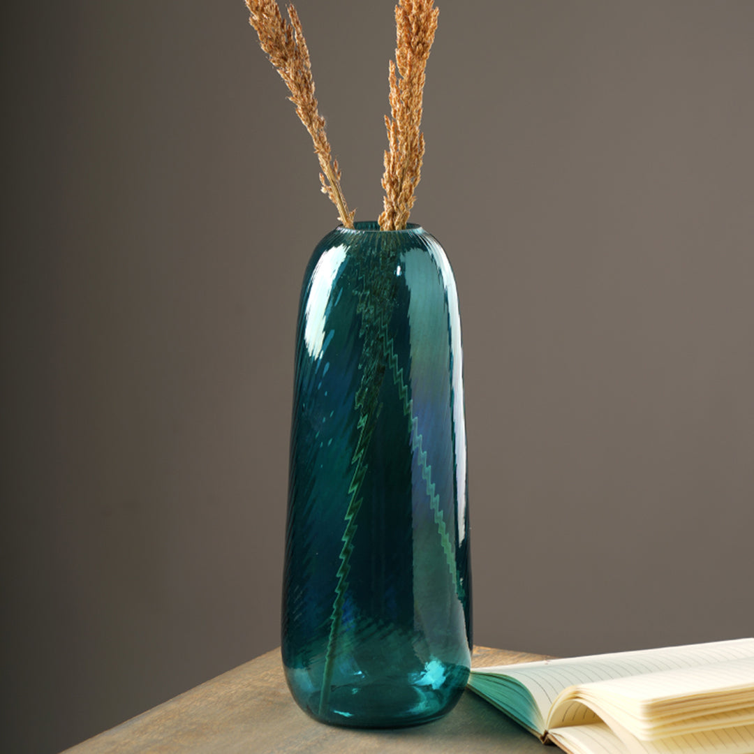 Blue Optic Vase