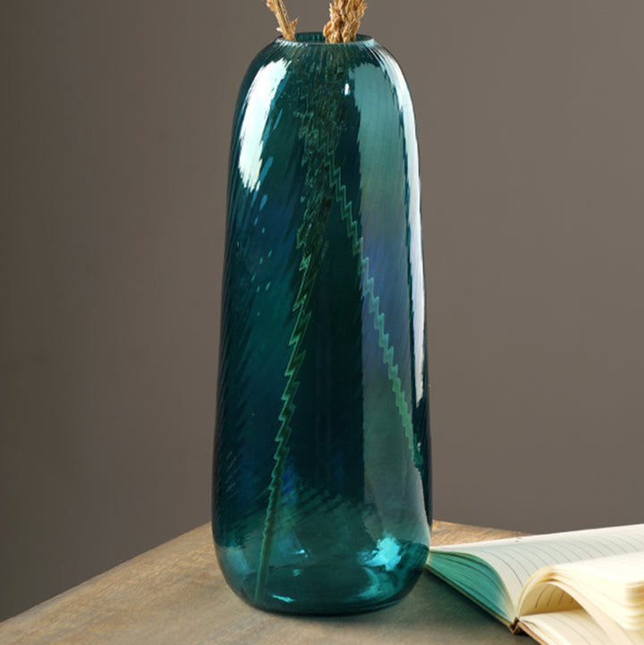 Blue Optic Vase