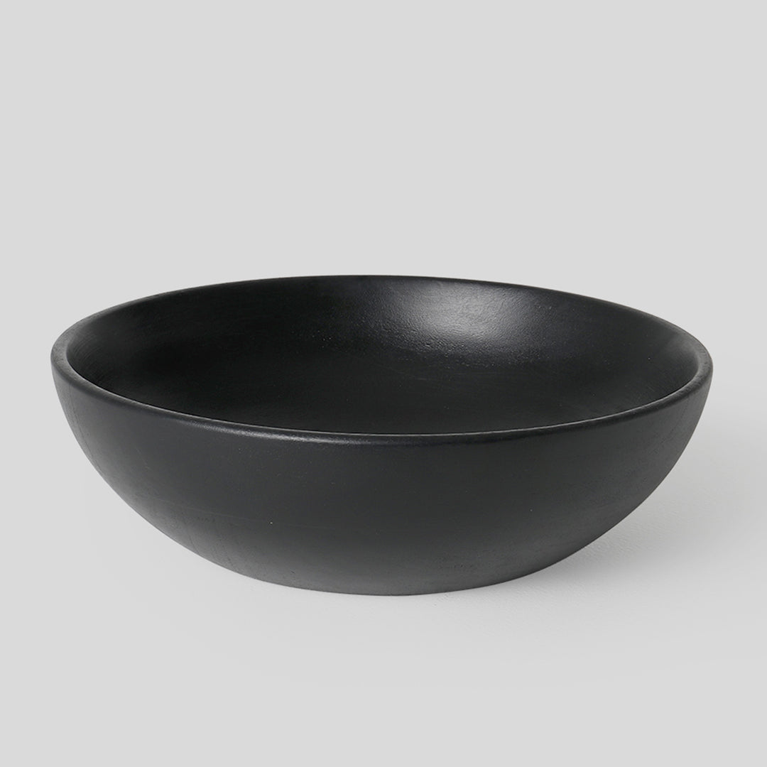 Midnight Mango Wood Bowl / Black / (Capacity 33.8 Fl Oz) Moq - 4 Pcs