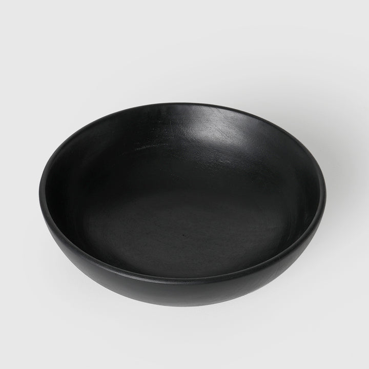 Midnight Mango Wood Bowl / Black / (Capacity 33.8 Fl Oz) Moq - 4 Pcs