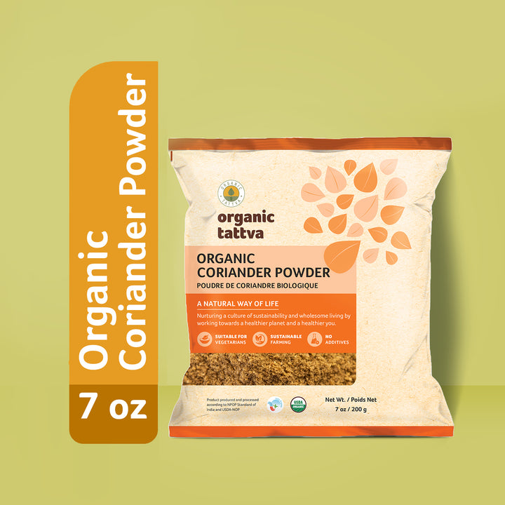 Organic Coriander Powder 7 oz Pack of 24
