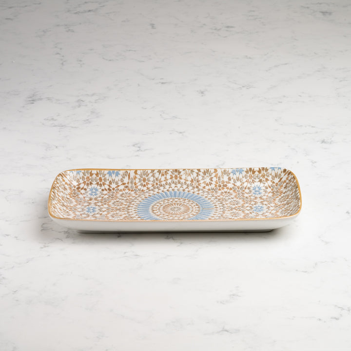 Rectangle Plate | Porcelain, Pack of 6
