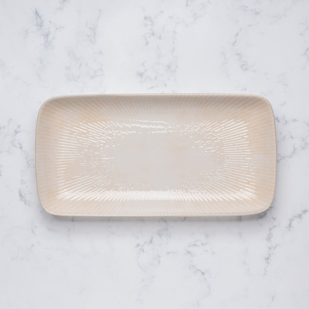 Rectangle Plate | Porcelain, Set of 6