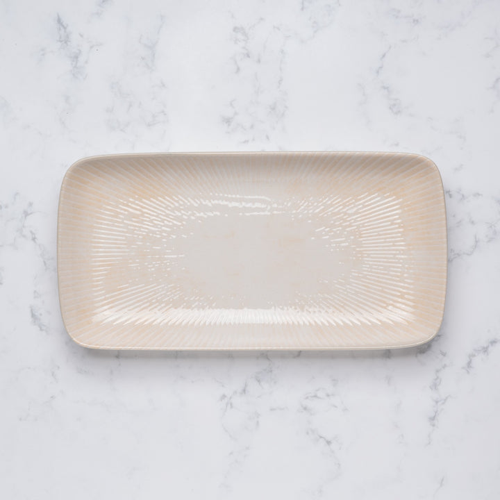 Rectangle Plate | Porcelain, Set of 6