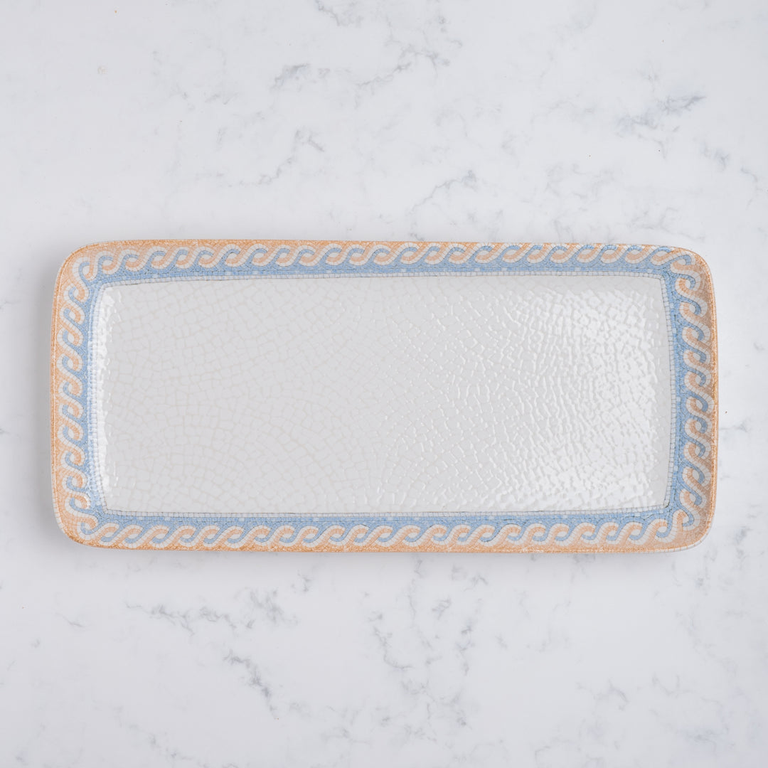 Rectangle Plate | Porcelain | Athena, Set of 6