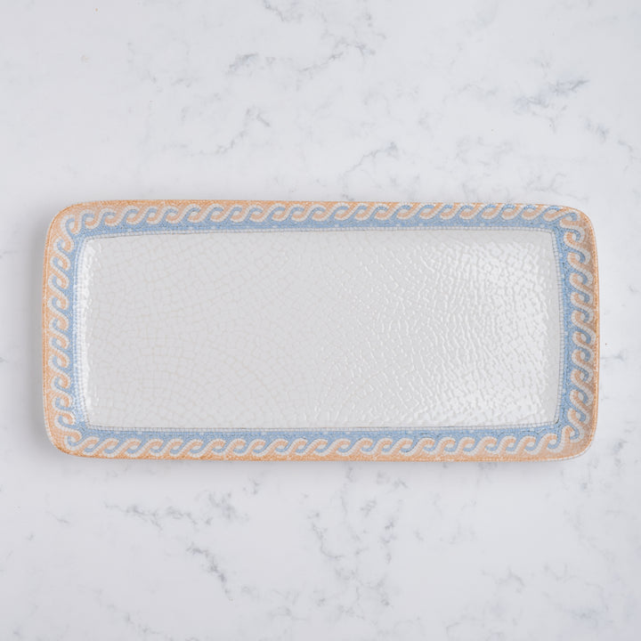 Rectangle Plate | Porcelain | Athena, Set of 6
