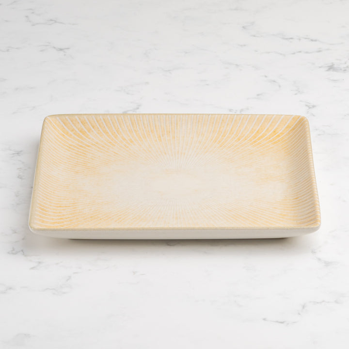 Square Platter With Foot | Pack of 12 | Porcelain