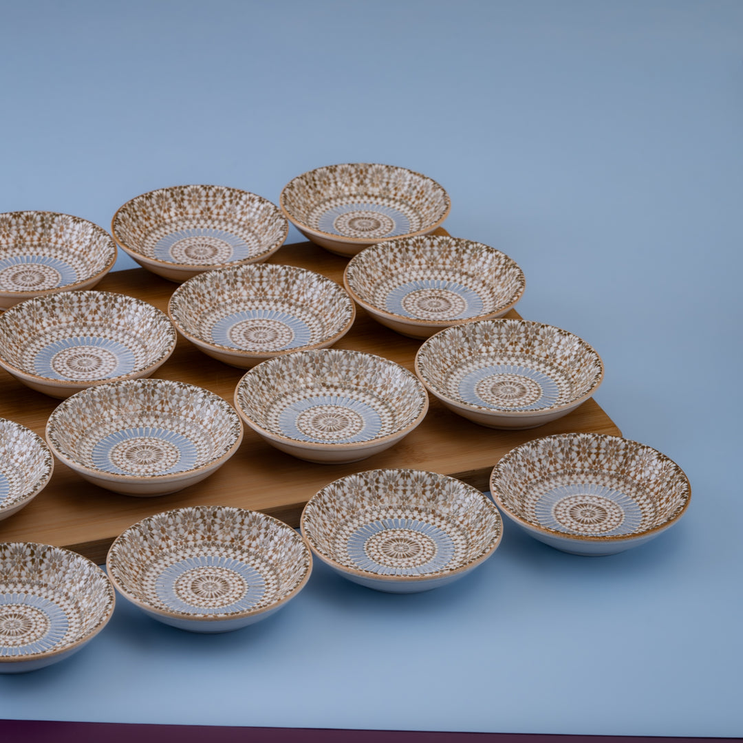 Deep Round Plate | Set of 18 | Porcelain