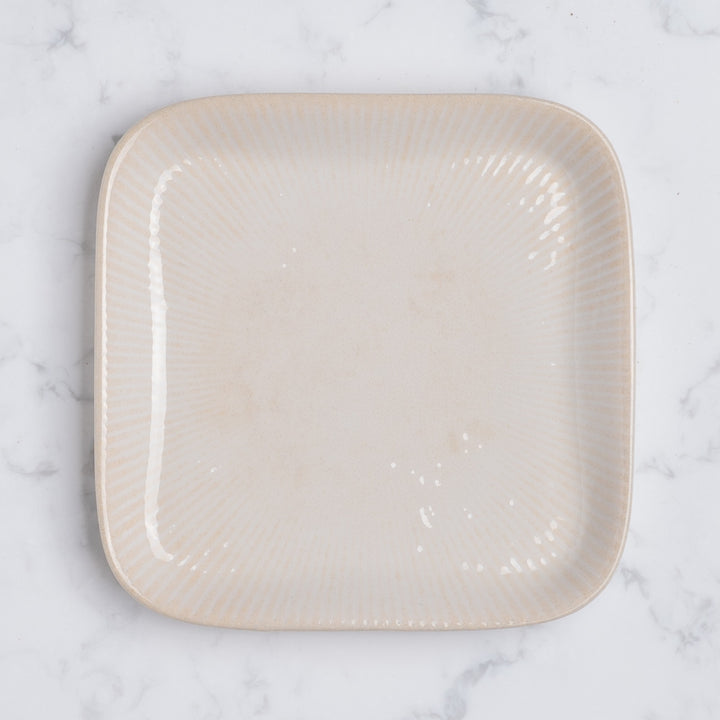 Square Plate | 4.4", Porcelain | Pack of 18