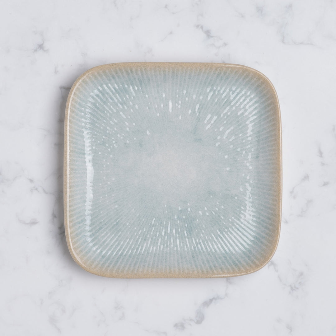 Square Plate| Porcelain, 4.4 | Pack of 18