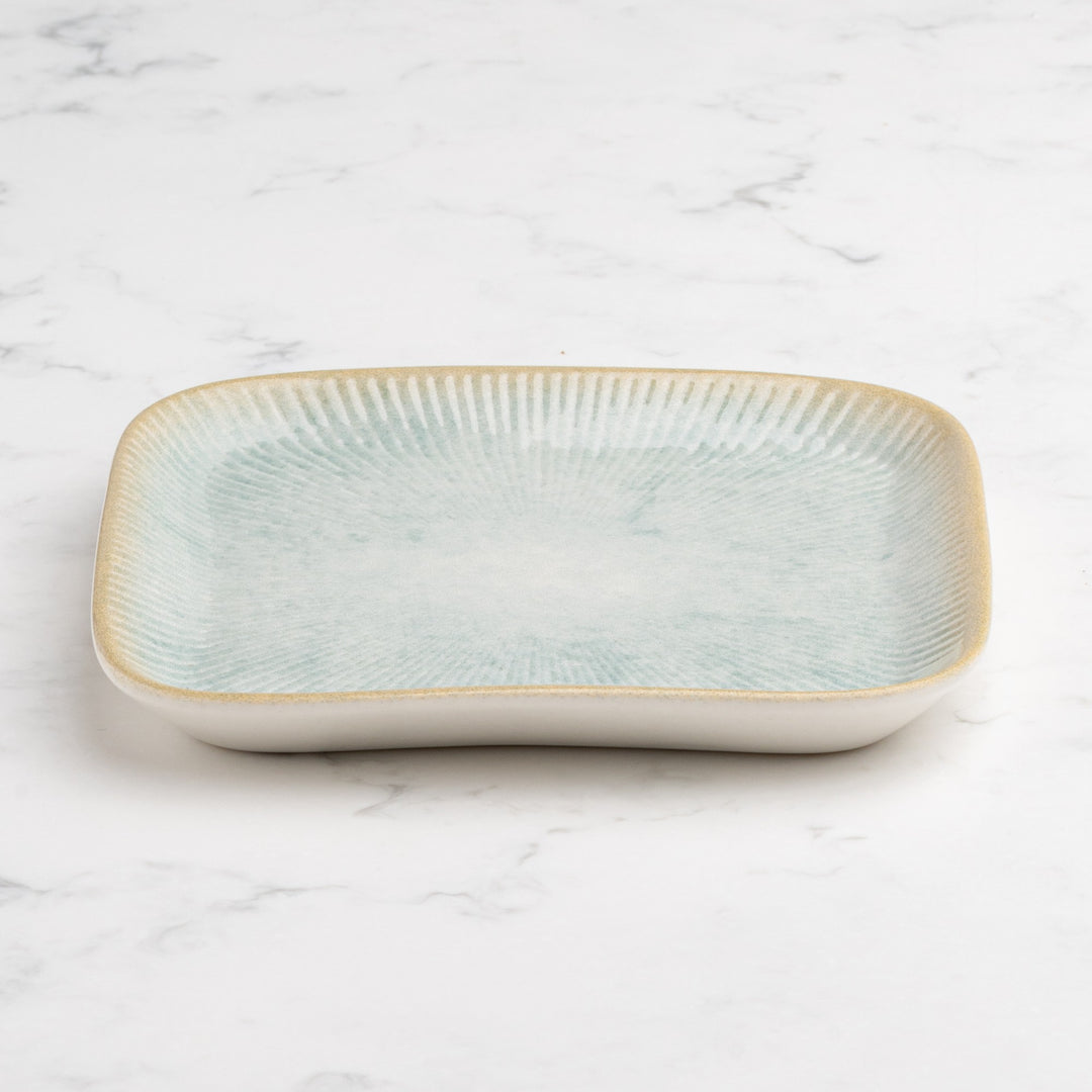 Square Plate| Porcelain, 4.4 | Pack of 18