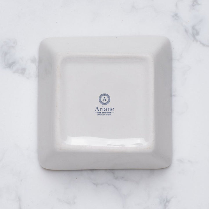 Square Plate| Porcelain, 4.4 | Pack of 18