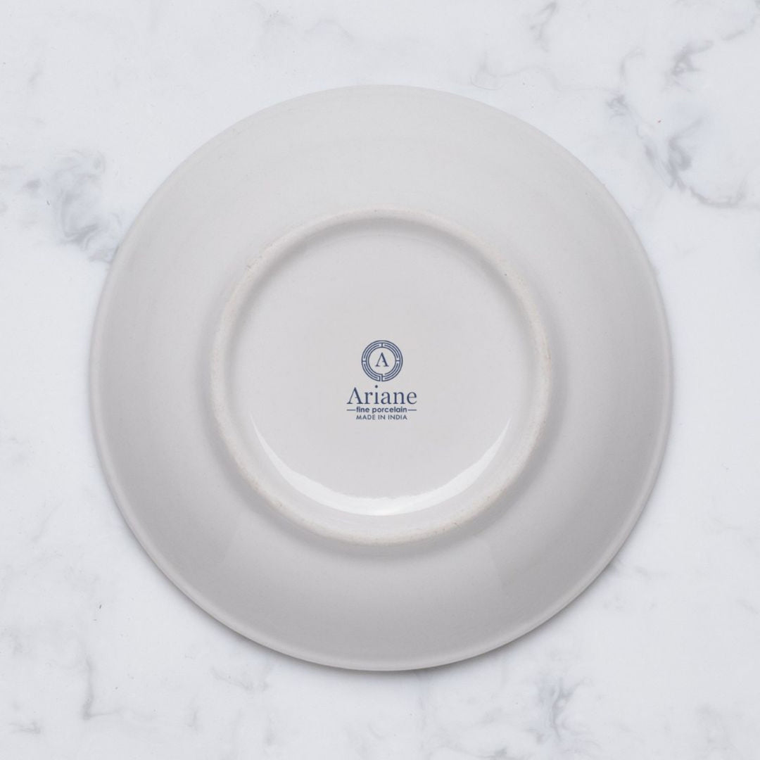 Deep Round Plate | Porcelain | Pack of 18