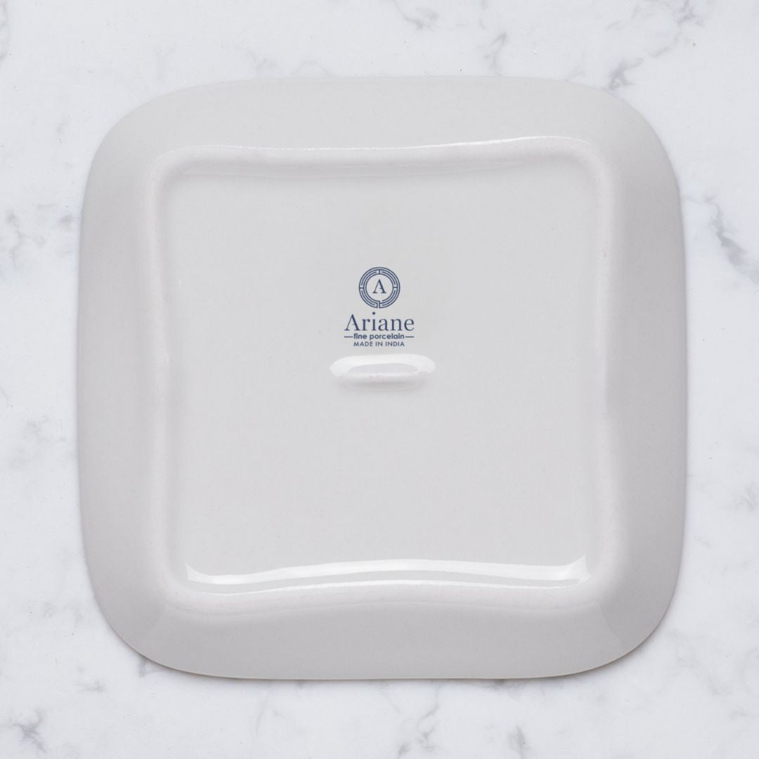 Square Plate | Amalfi | Porcelain, Set of 18