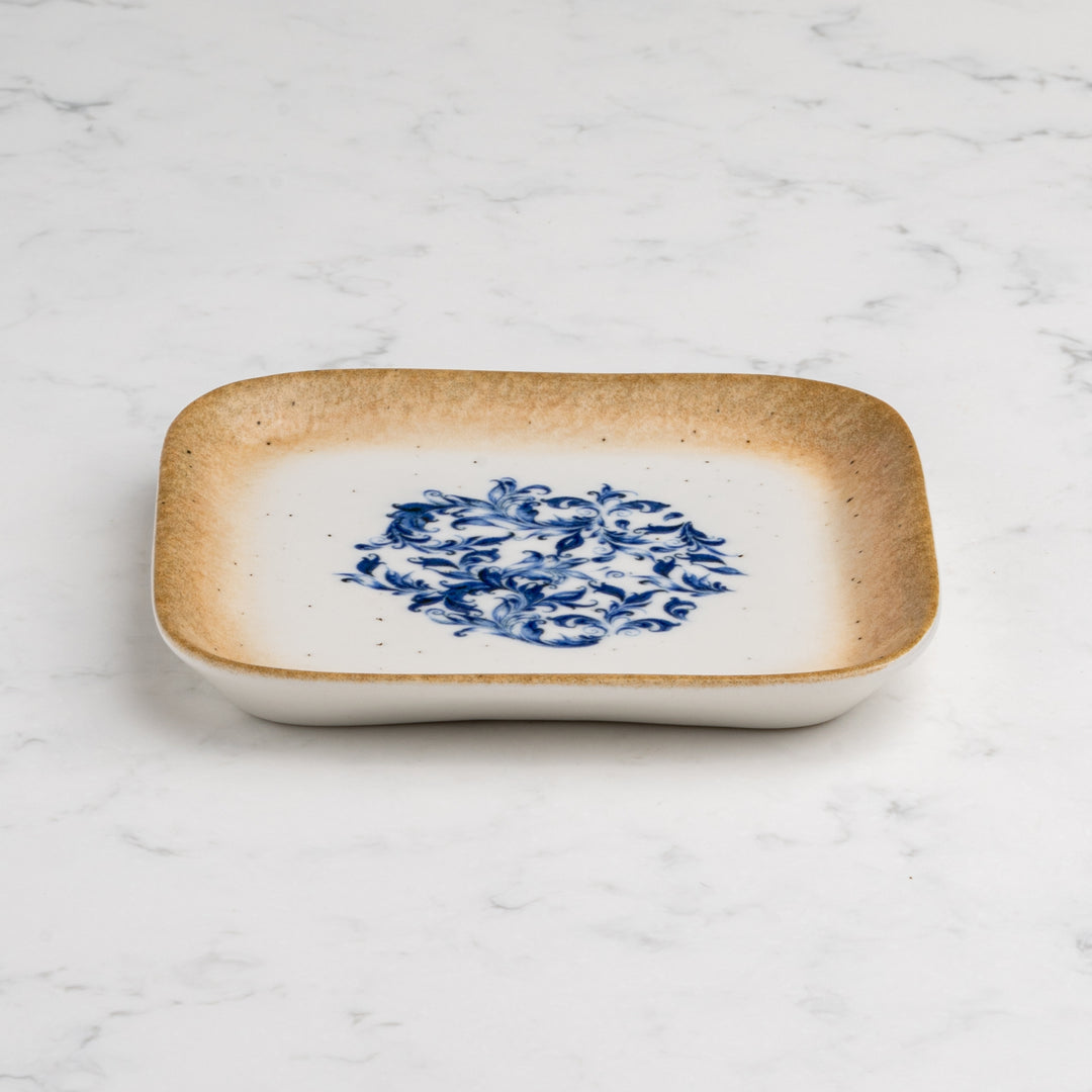 Square Plate | Amalfi | Porcelain, Set of 18