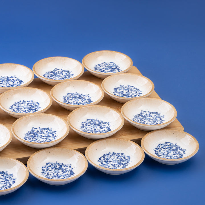 Deep Round Plate | Amalfi | Porcelain, Set of 18