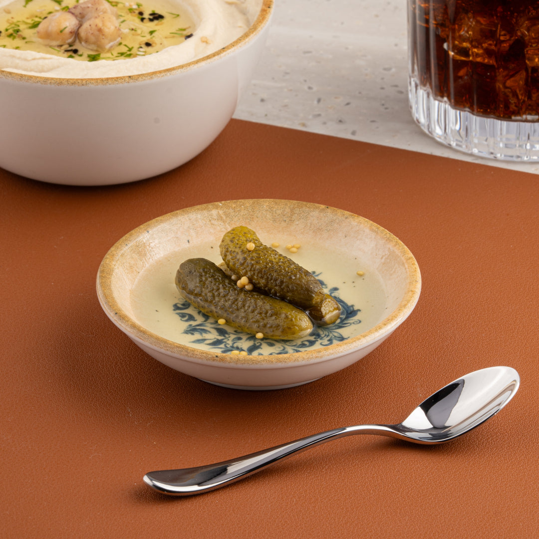 Deep Round Plate | Amalfi | Porcelain, Set of 18