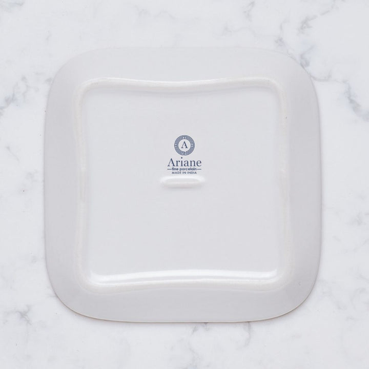 Porcelain Square Plate | Athena, Set of 18