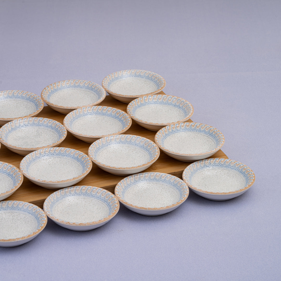 Deep Round Plate | Athena, Porcelain | Set of 18