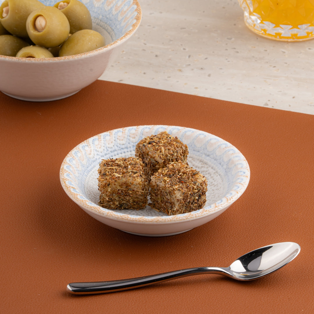 Deep Round Plate | Athena, Porcelain | Set of 18