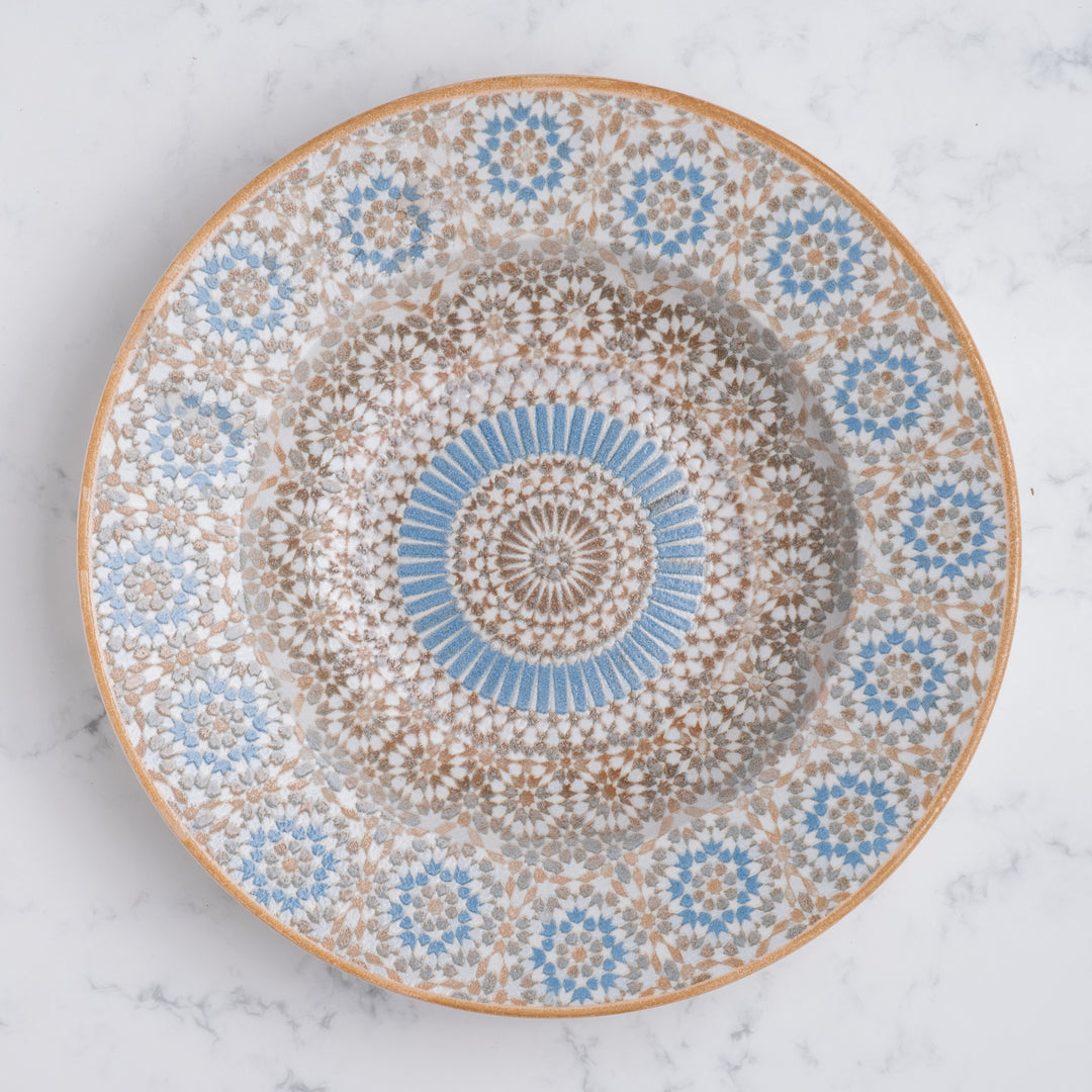 Tangier Deep Plate | Porcelain |  Pack of 6