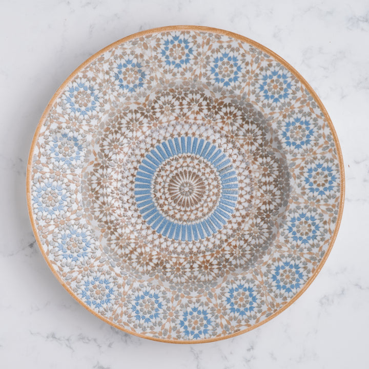 Tangier Deep Plate | Porcelain |  Pack of 6