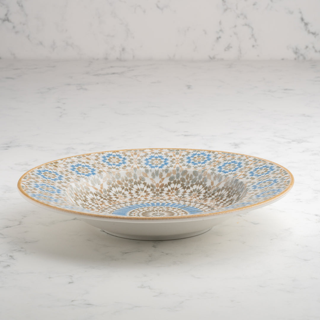 Tangier Deep Plate | Porcelain |  Pack of 6