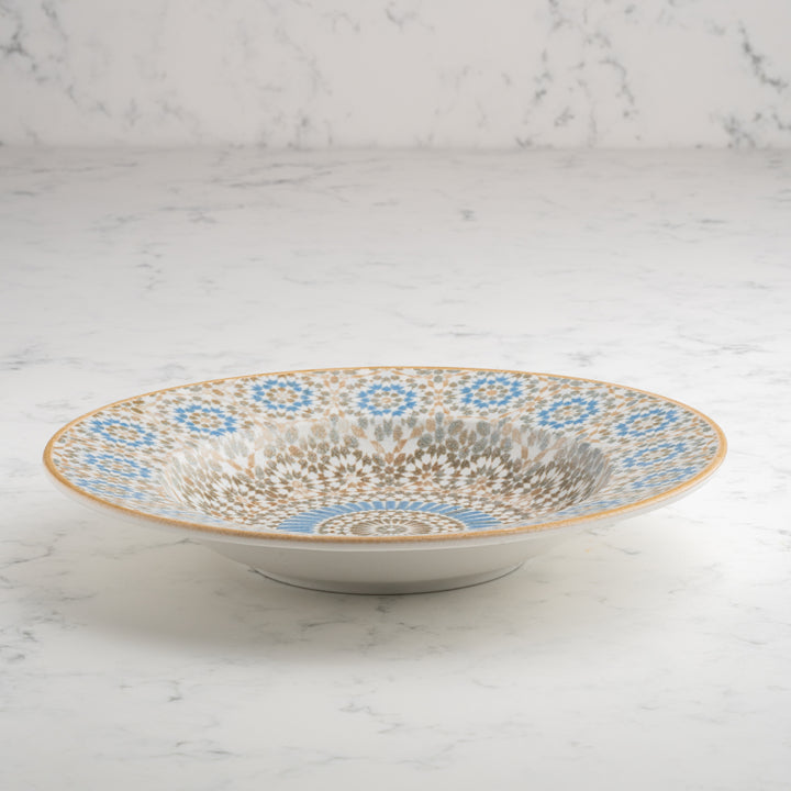 Tangier Deep Plate | Porcelain |  Pack of 6