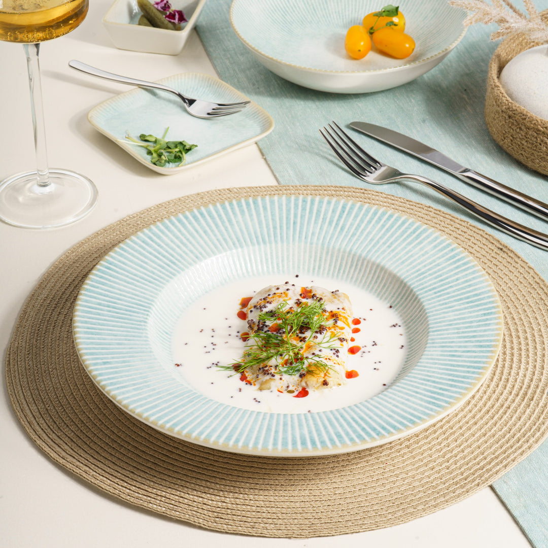 Porcelain Deep Plate | 11.83oz | Set of 6