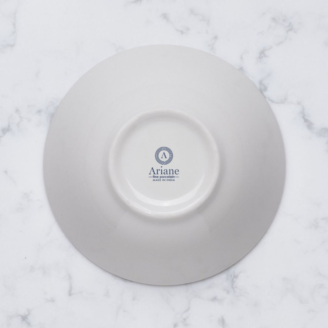 Elegant Porcelain Service Nappy Bowl | Set of 12