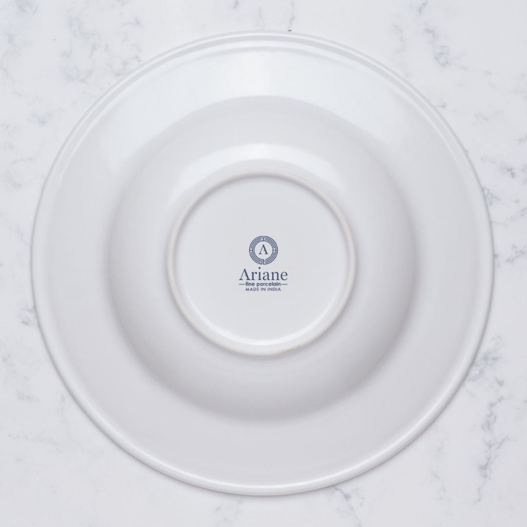 Deep Plate | Porcelain | 9", Pack of 12
