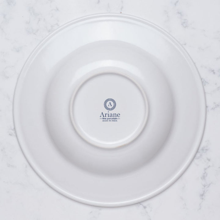 Deep Plate | Porcelain | 9", Pack of 12