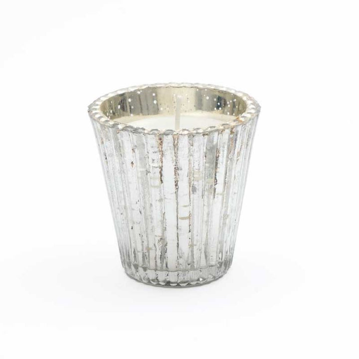 4.2Oz  Mercury Glass Votive