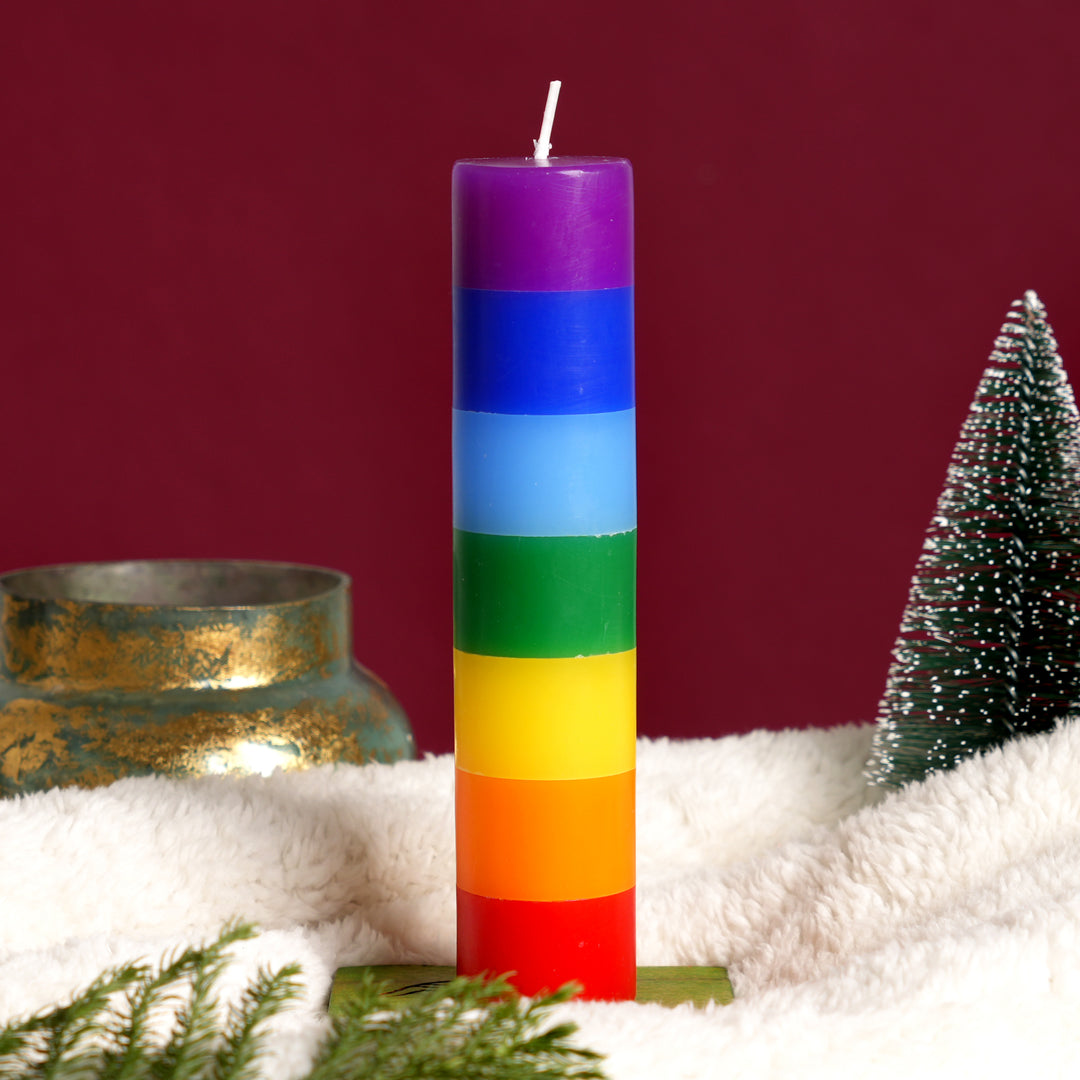 7 Chakra Candle