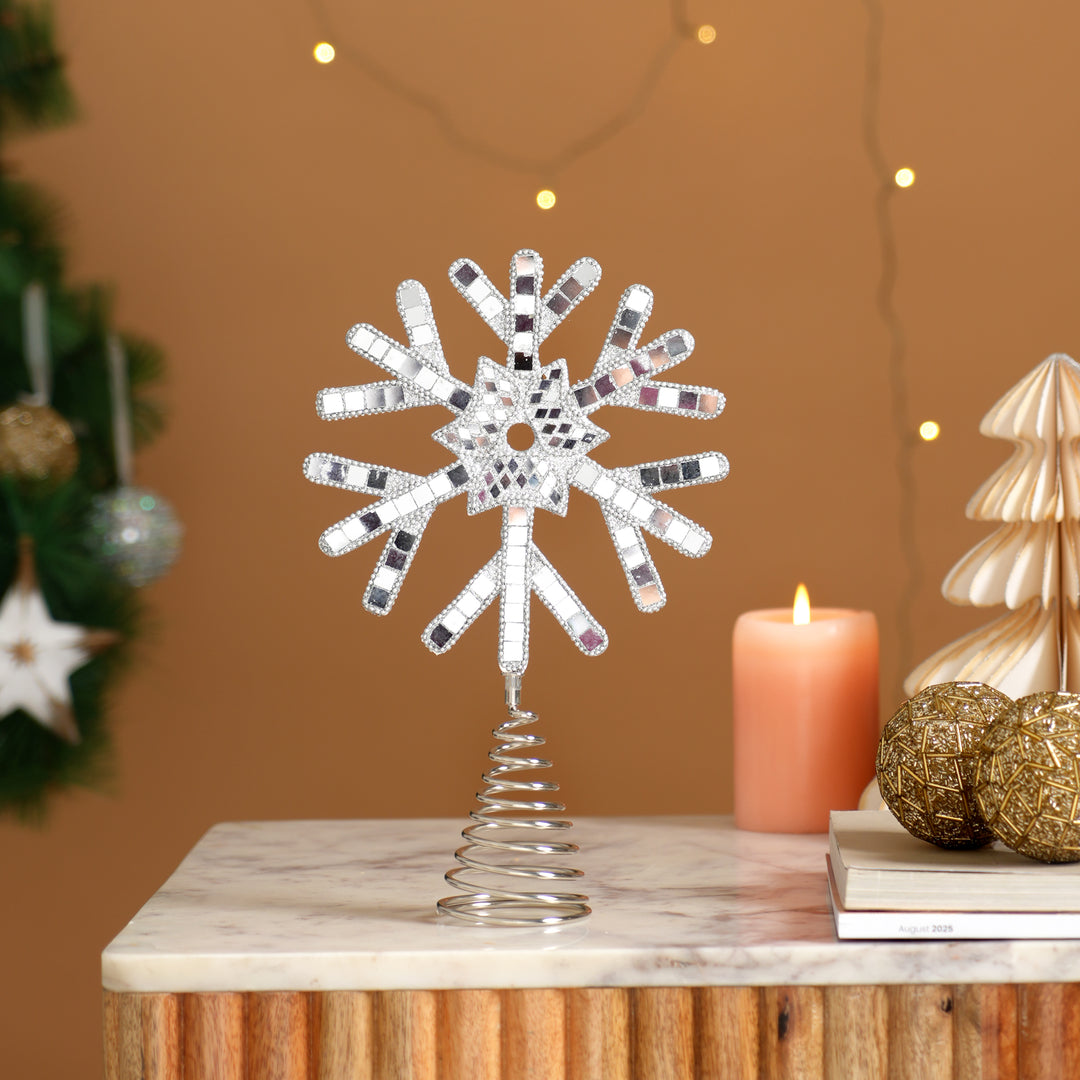 Snowflake Tree Topper | Christmas Décor