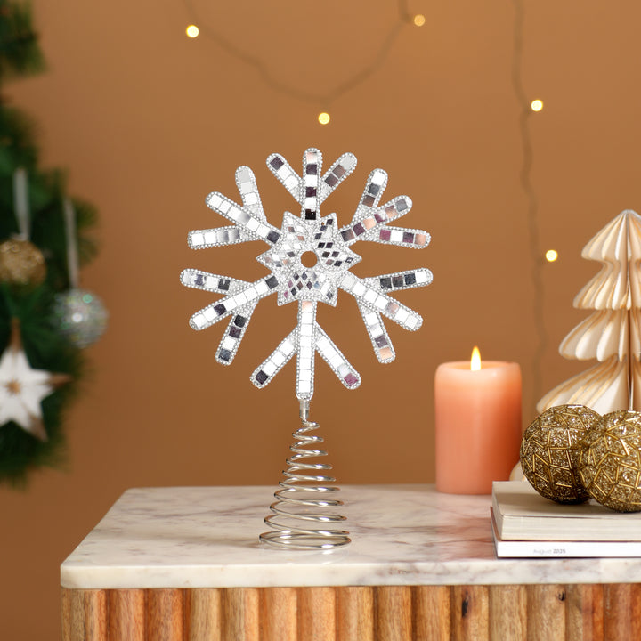 Snowflake Tree Topper | Christmas Décor