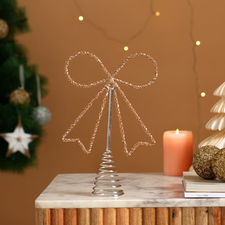Bow Tree Topper | Christmas Décor
