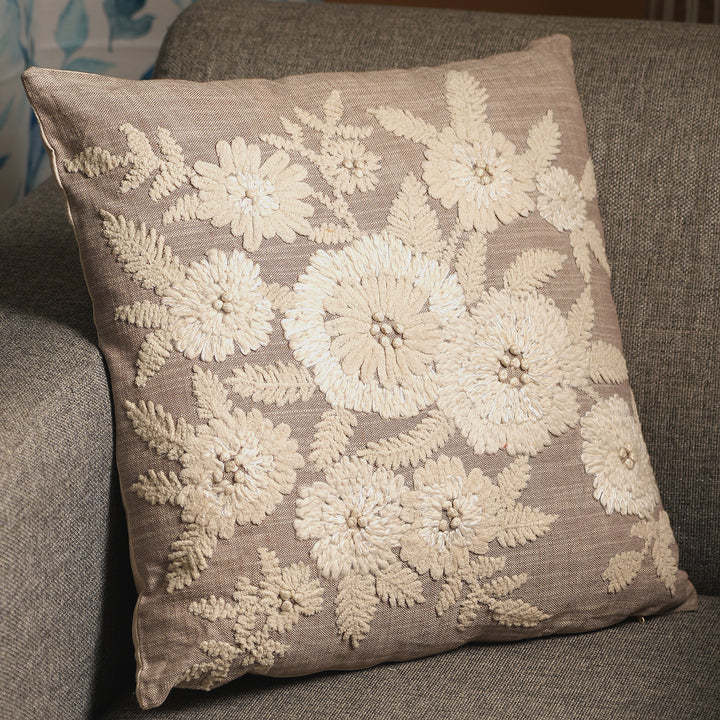 Cotton Embroidery Cushion