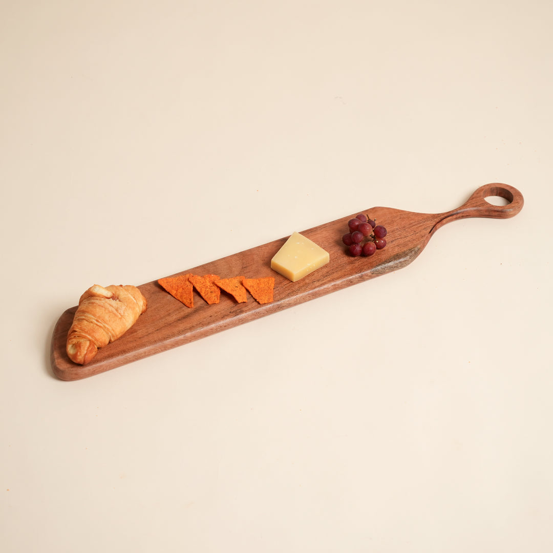 Long Handle Acacia Wood Cutting Board | Chopping Board