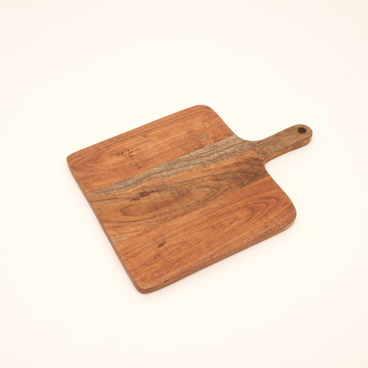 Acacia Wood Chopping Board with Handle, 12x0.75x16"