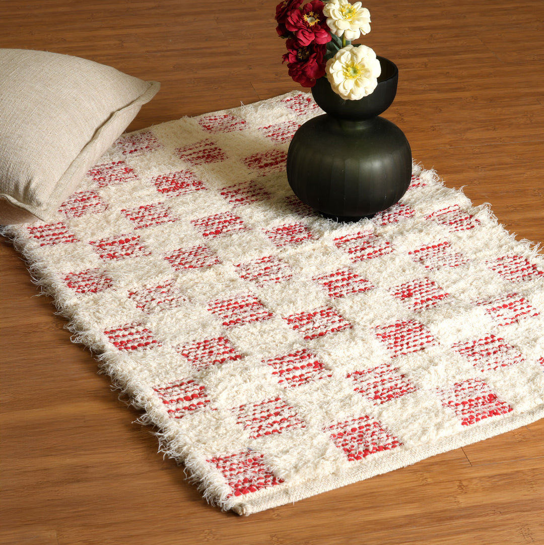 Checker Scatter Rugs 36"x24"
