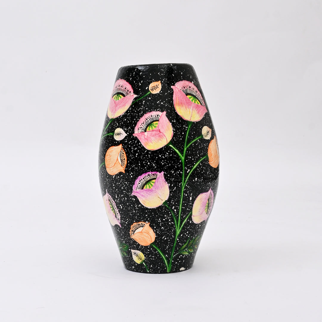 Handcrafted Paper Machie Flower Vase | Elegant, Lightweight & Eco-Friendly