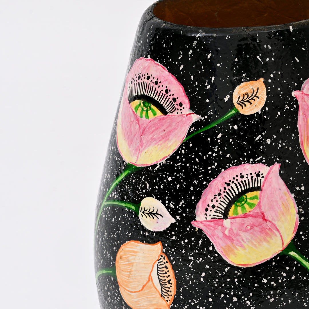 Handcrafted Paper Machie Flower Vase | Elegant, Lightweight & Eco-Friendly