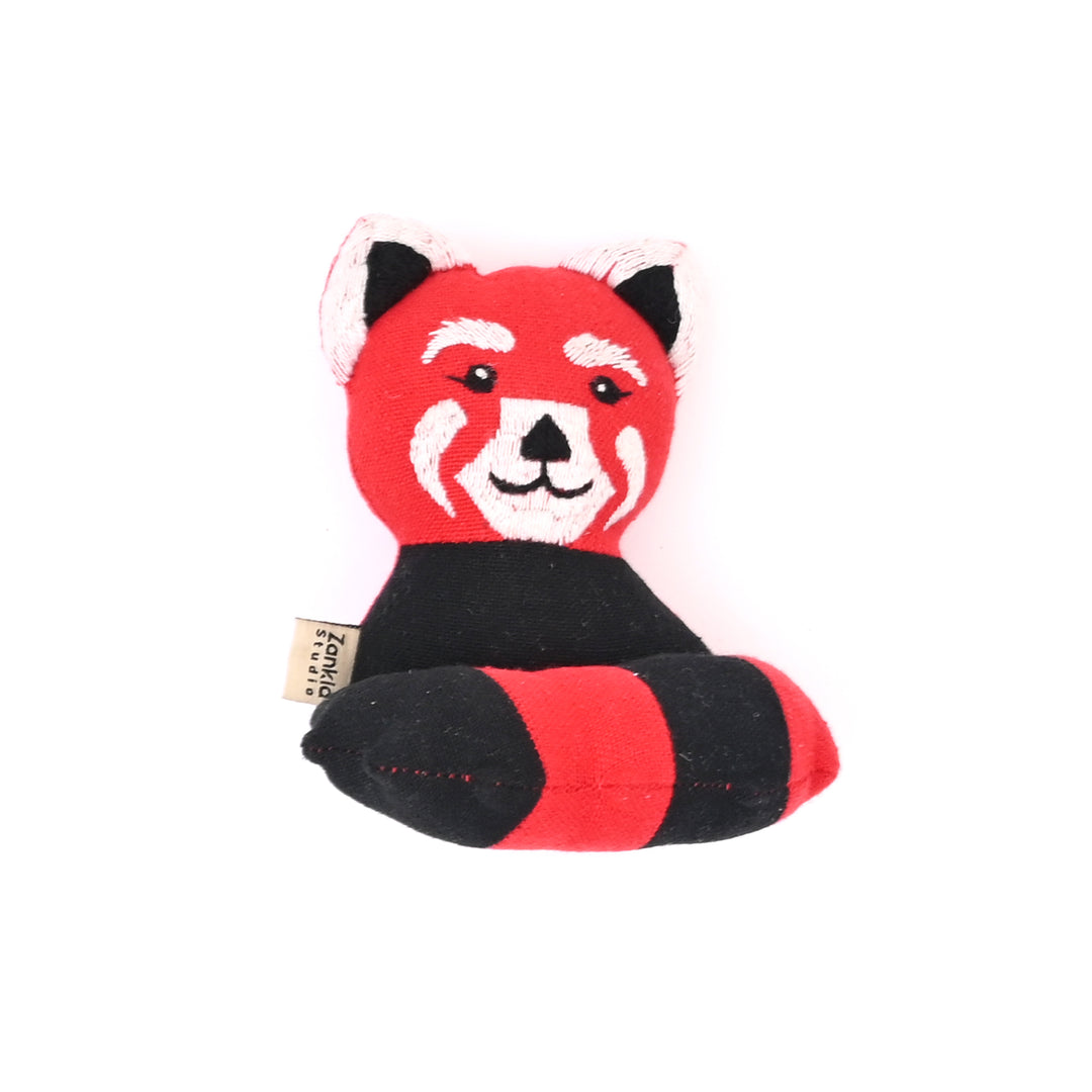 Adorable Handmade Red Panda Plush Toy | Sustainable Play & Unique Decor